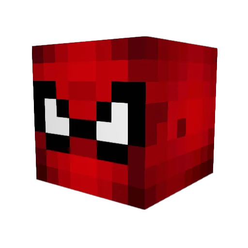 RodrigoRSC Minecraft avatar head, 3D render