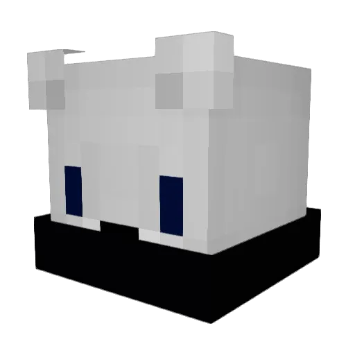 RodrigoVieira Minecraft avatar head, 3D render
