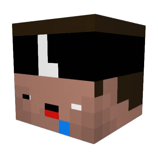 Rodrigo_2001 Minecraft avatar head, 3D render