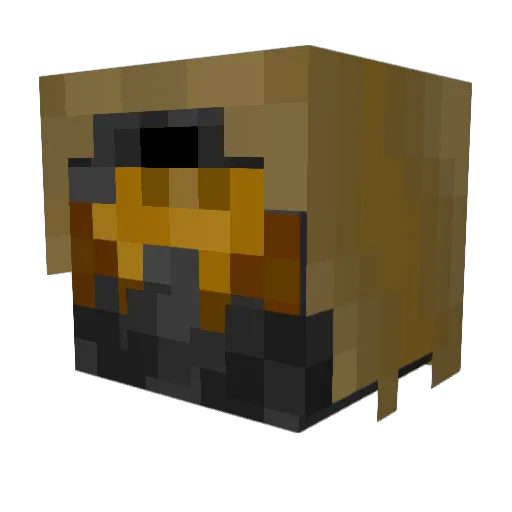 Rodrigo_Sn_4 Minecraft avatar head, 3D render