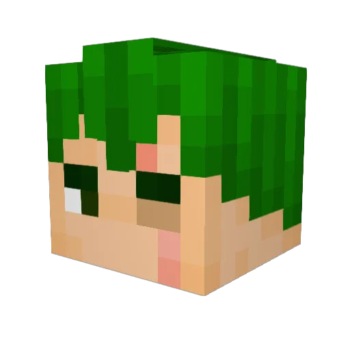 RodriguezMaxi7 Minecraft avatar head, 3D render