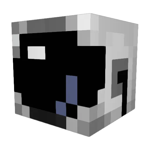 Rodrimin8 Minecraft avatar head, 3D render
