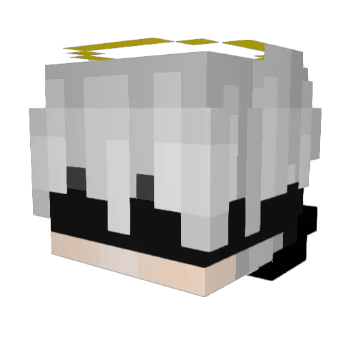 Rodry22 Minecraft avatar head, 3D render