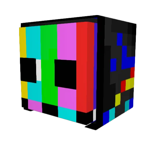 Roenn Minecraft avatar head, 3D render