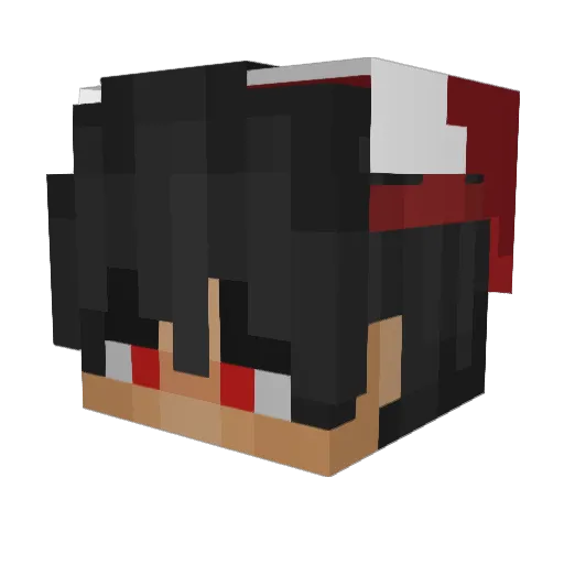 RogerHawkins1033 Minecraft avatar head, 3D render