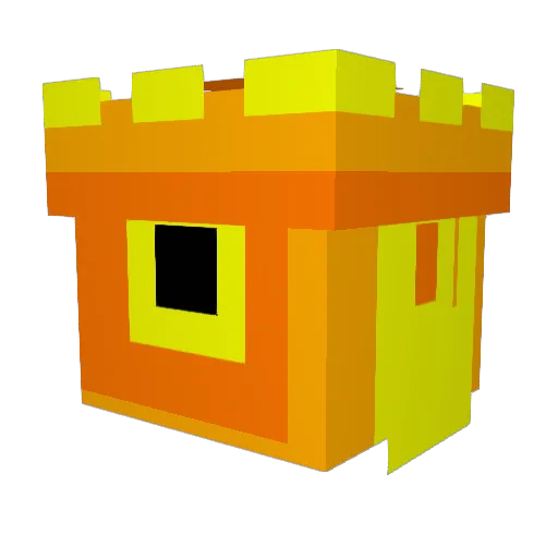 RogerHernandez Minecraft avatar head, 3D render