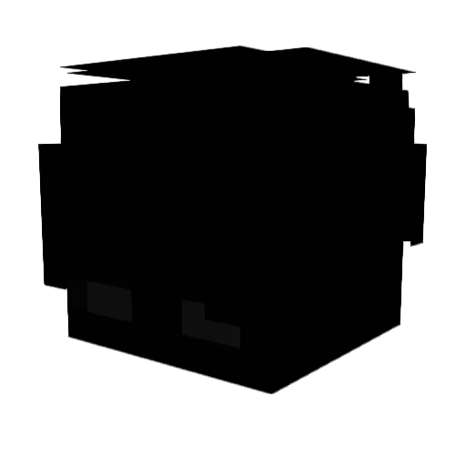 RogersThomson Minecraft avatar head, 3D render