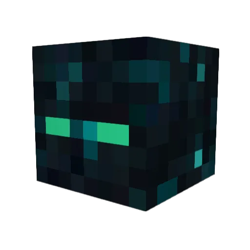 Rogjulee Minecraft avatar head, 3D render