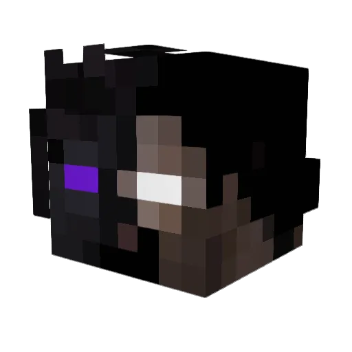 RogueCreedlol Minecraft avatar head, 3D render