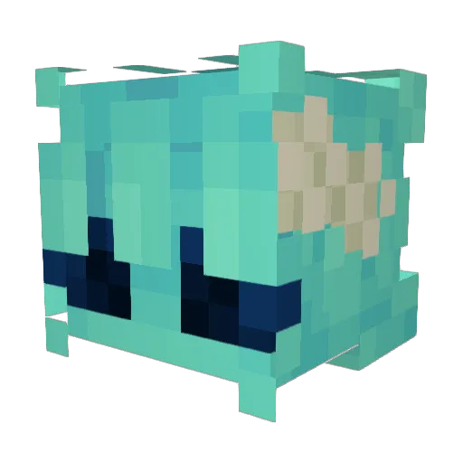RogueDen Minecraft avatar head, 3D render
