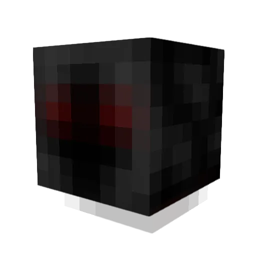 RogueMerc19 Minecraft avatar head, 3D render