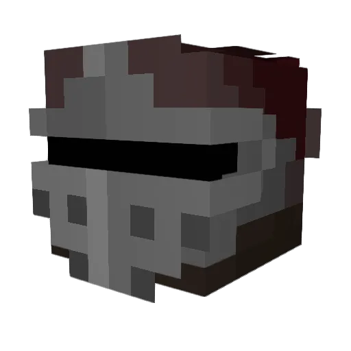 RogueRazac Minecraft avatar head, 3D render