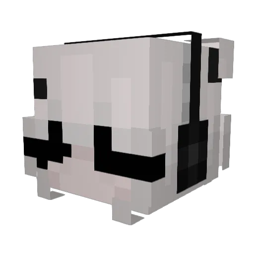 RogueSoup3 Minecraft avatar head, 3D render