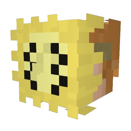 RogueSp3rm Minecraft avatar head, 3D render