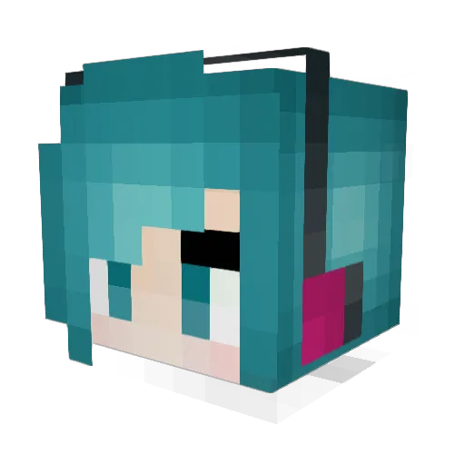 Rogue_Eagle Minecraft avatar head, 3D render