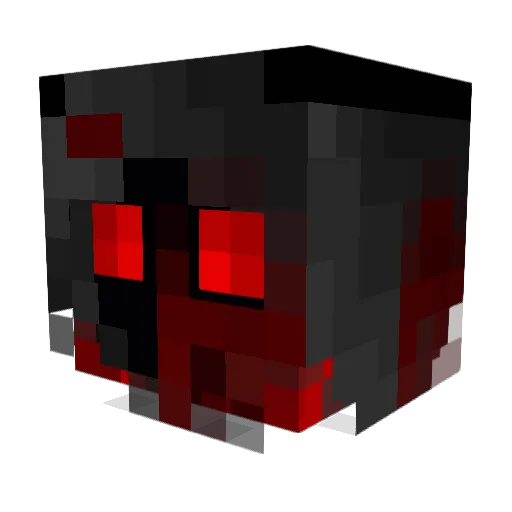 Rogue_Strider Minecraft avatar head, 3D render