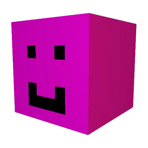 RohanMax Minecraft avatar head, 3D render