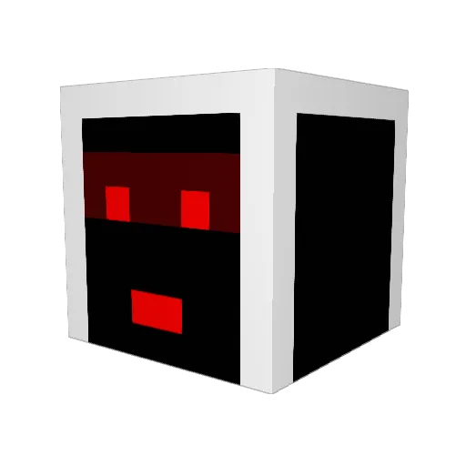 Rohmanator Minecraft avatar head, 3D render