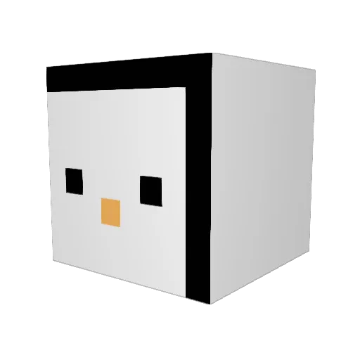 Roiii11 Minecraft avatar head, 3D render