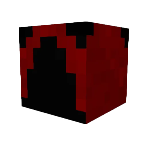 Rojman Minecraft avatar head, 3D render