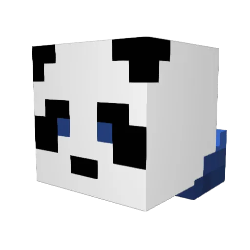 Rojopepe Minecraft avatar head, 3D render