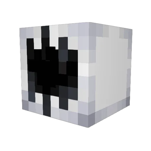 Rok1337 Minecraft avatar head, 3D render