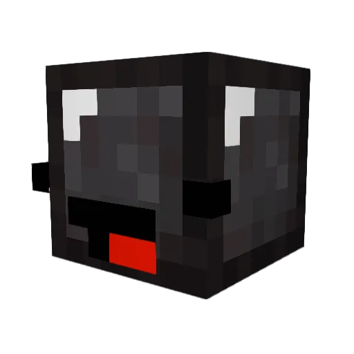 RoketTimer Minecraft avatar head, 3D render