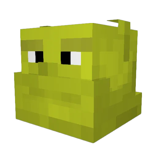 RokiRok1 Minecraft avatar head, 3D render