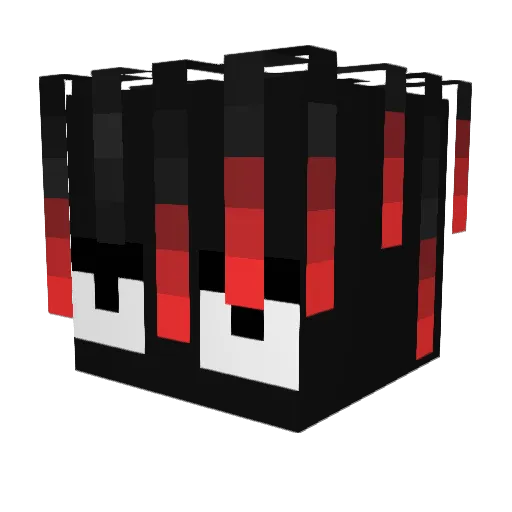 Rola Minecraft avatar head, 3D render
