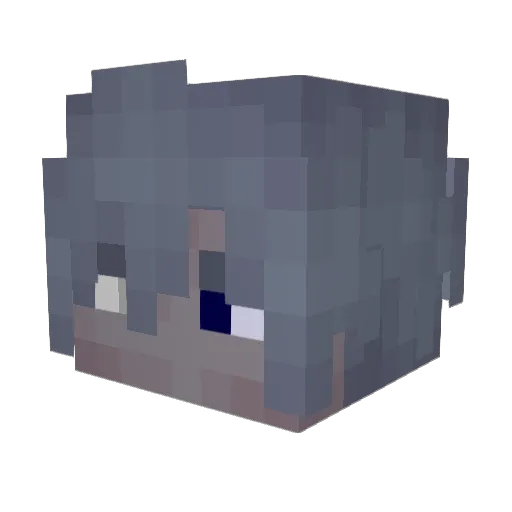 Roland_Flambeau Minecraft avatar head, 3D render