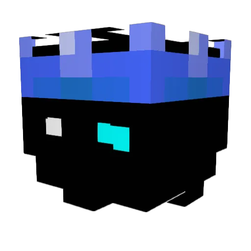 RolandoRG Minecraft avatar head, 3D render
