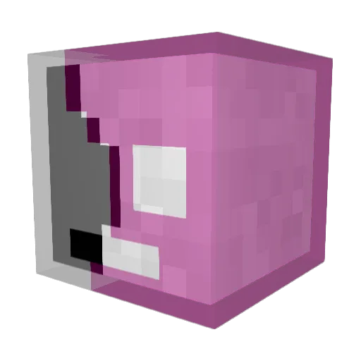 RollSaRi Minecraft avatar head, 3D render