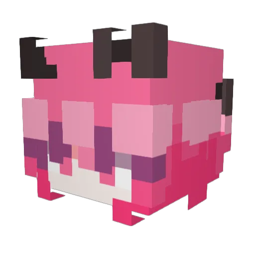 RollingZone Minecraft avatar head, 3D render