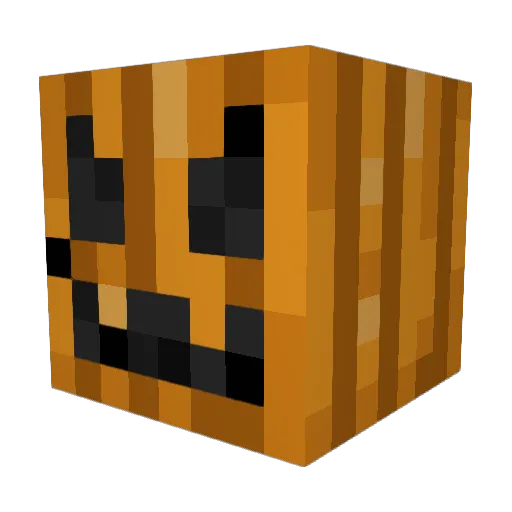 Rollingcucumber Minecraft avatar head, 3D render