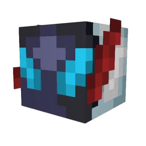 Rollo142 Minecraft avatar head, 3D render