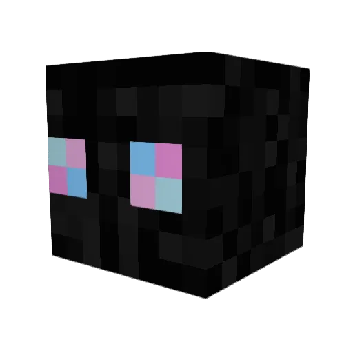 Rollu2000 Minecraft avatar head, 3D render