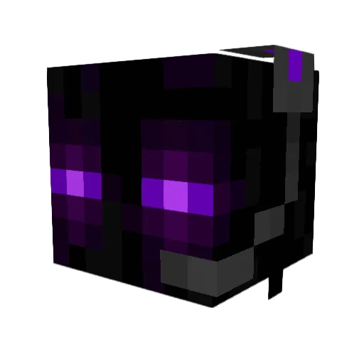 Rolosmile Minecraft avatar head, 3D render