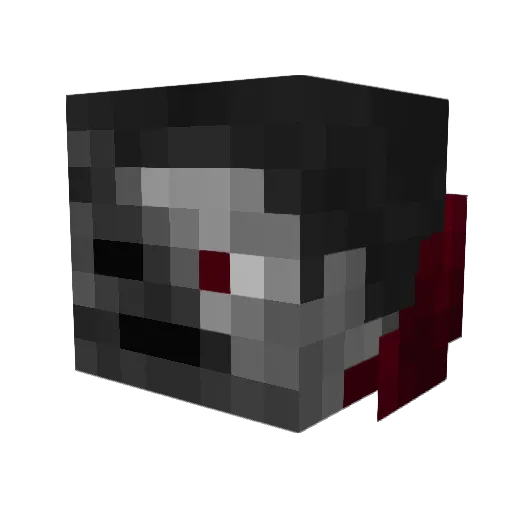 RomaFinalBoss Minecraft avatar head, 3D render