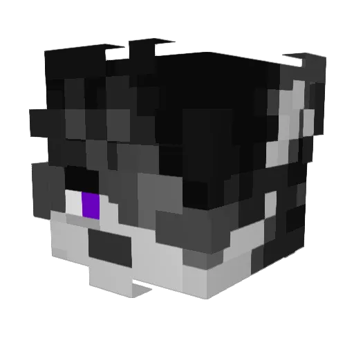 Roman1234689 Minecraft avatar head, 3D render