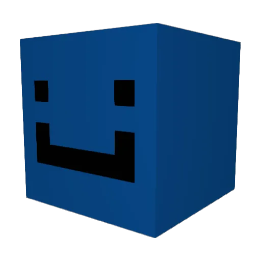 RomanM16 Minecraft avatar head, 3D render