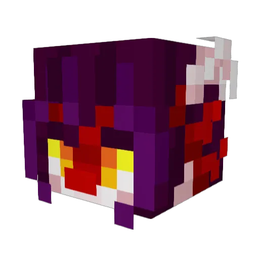 Roman_95 Minecraft avatar head, 3D render