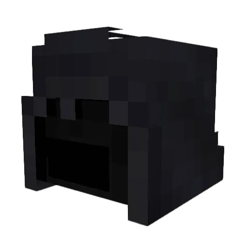 Romanato Minecraft avatar head, 3D render