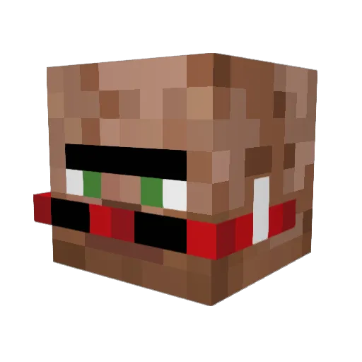 RomaniacIV Minecraft avatar head, 3D render