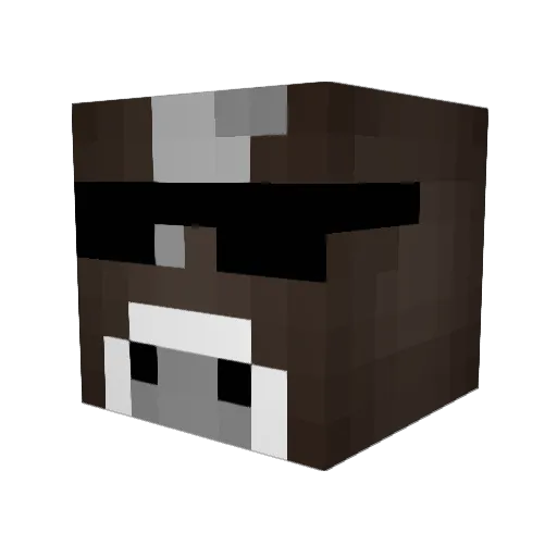 Romansamurai122 Minecraft avatar head, 3D render