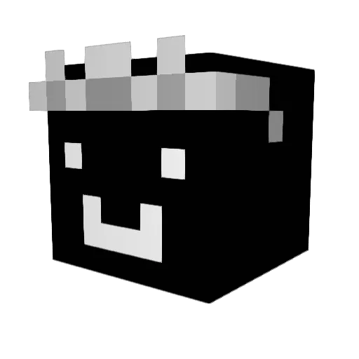 Romanski555 Minecraft avatar head, 3D render
