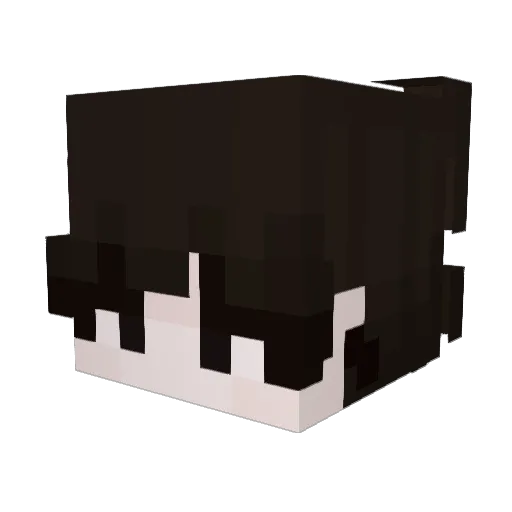 Romansone Minecraft avatar head, 3D render