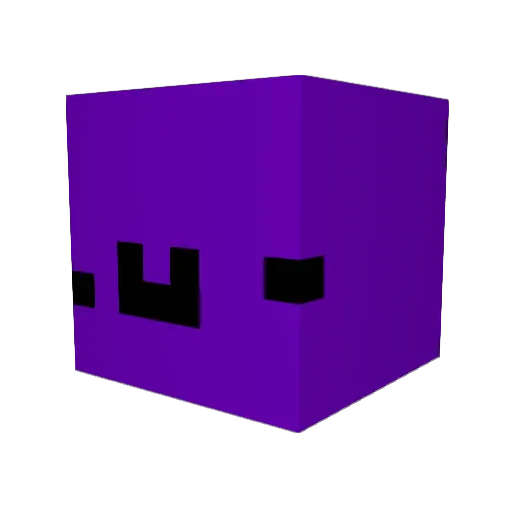 RomanticLee Minecraft avatar head, 3D render