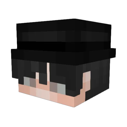 RomanusCo Minecraft avatar head, 3D render