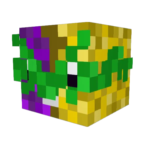 Romaric0908 Minecraft avatar head, 3D render
