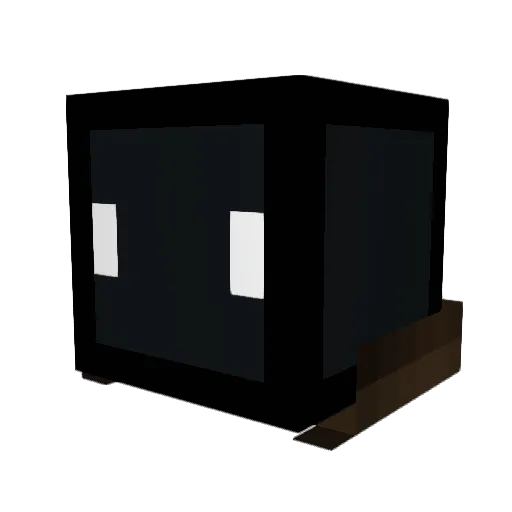 Rombl Minecraft avatar head, 3D render